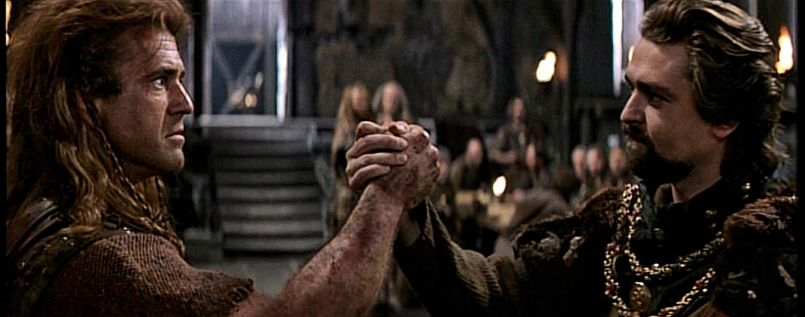 Mel Gibson, Angus Macfadyen | "Braveheart" (1995)