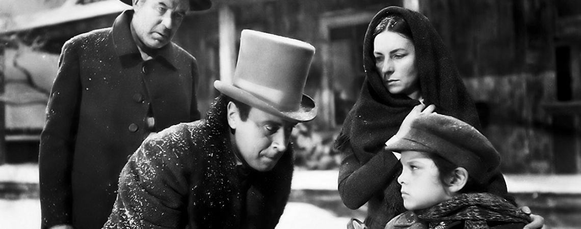 Orson Welles, Agnes Moorehead, George Coulouris, Harry Shannon, Buddy Swan | "Citizen Kane" (1941)