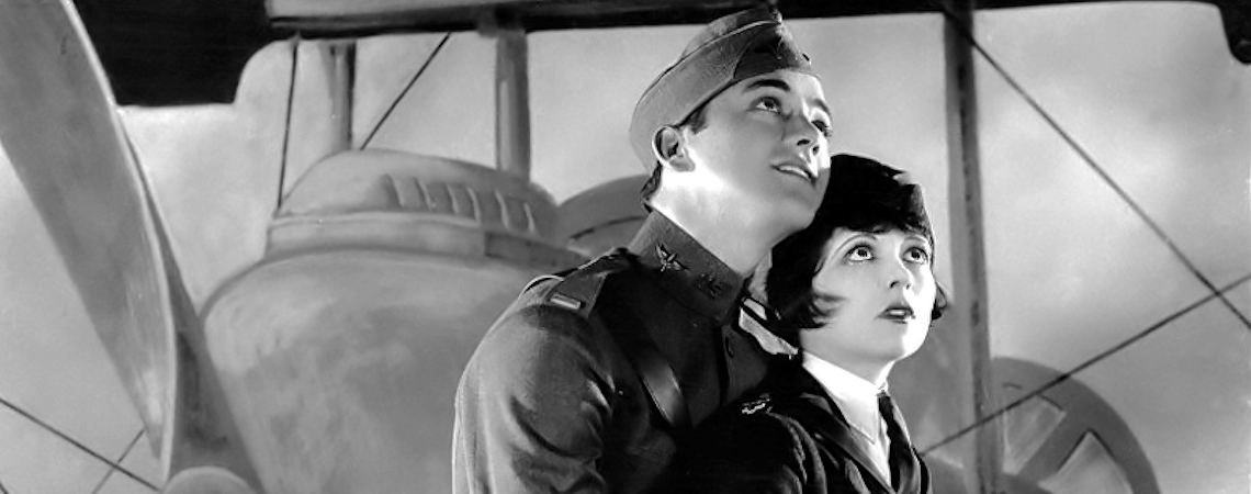 Clara Bow, Charles 'Buddy' Rogers | "Wings" (1927) *