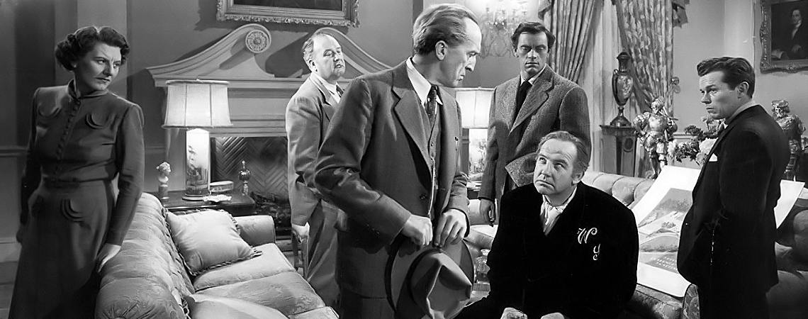 Broderick Crawford, Walter Burke, Ralph Dumke, Richard Hale, John Ireland, Anne Seymour | "All the King's Men" (1949)