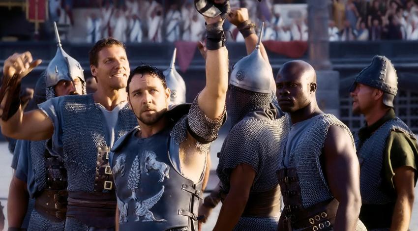 Russell Crowe, Djimon Hounsou, Ralf Moeller  | "Gladiator" (2000) *