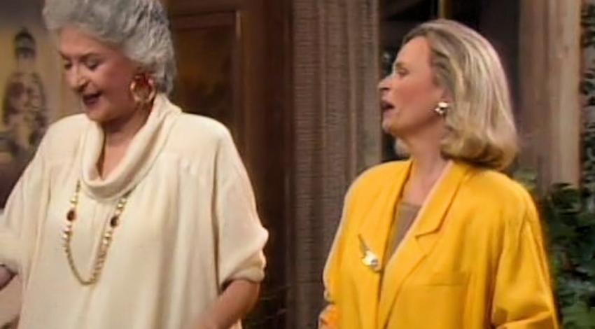 Bea Arthur, Bonnie Bartlett | "Golden Girls" (1985)